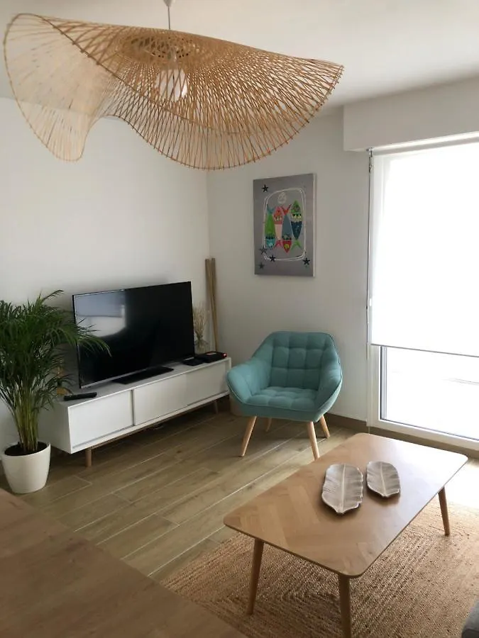 Le Bigorn'O : T2 Situe A 50 M De La Plage Concarneau Appartamento